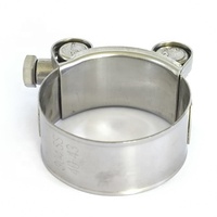 Collier de serrage hydraulique pour pompe à eau TL-S15 en acier galvanisé, métrique/pouces, réglable, pivotant, robuste, haute résistance pour tuyaux