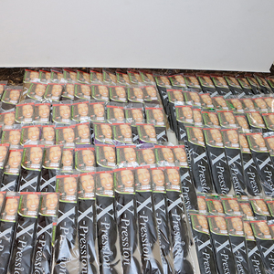 Free shipping ombre kanekalons Jumbo Hair expression for African Crochet Box Braid Synthetic Braiding Hair pre stretch