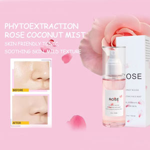 Özel etiket organik Rosewater yüz sis nemlendirici cilt bakımı sprey yüz toniği gül su - Product Image 4