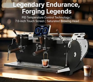 Professional Commercial Double 2 Espresso Machine With Steamer for Restaurant Coffee Shop - Product Image 3