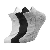 Chaussettes de sport en coton pour hommes, professionnelles, pour le basketball, avec fond en tissu éponge, pour le sport en bateau, les sports de plein air