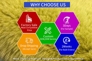 Janefur-Chaqueta Cálida de Piel para Mujer, Abrigo de Piel Verde con Cuello de Zorro Grande y Puño, Gran Oferta, Invierno - Product Image 5