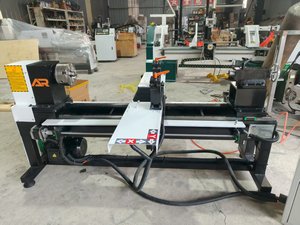 Giá rẻ ar26 <span class=keywords><strong>Mini</strong></span> 4 trục <span class=keywords><strong>CNC</strong></span> máy tiện gỗ với 1.5KW động cơ cho nhỏ công việc chế biến gỗ kinh doanh - Product Image 2