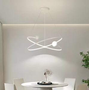 Zeal Lighting Sala de estar Diseñador Techo Iluminación colgante LED Luces colgantes modernas Candelabros - Product Image 1