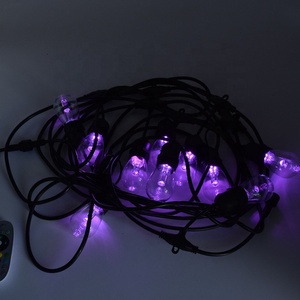 Les lumières futées extérieures d'OEM/ODM RVB + <span class=keywords><strong>WW</strong></span> de feston avec 10 LED S14 imperméabilisent la <span class=keywords><strong>ficelle</strong></span> accrochant ci-dessous - Product Image 5