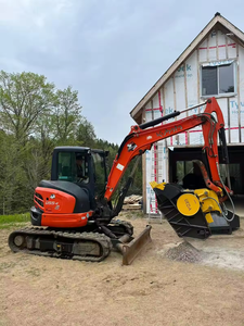 Cuchara Trituradora para Miniexcavadora MONDE, Compatible con Excavadoras de 5-10 Toneladas, Accesorio para Triturar Rocas y Piedras - Product Image 5