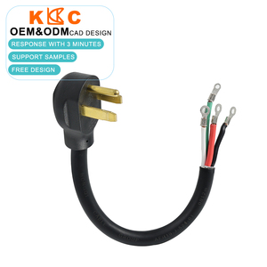 Câble adaptateur NEMA 14-50P vers 14-50R 50A / Rallonge RV Pigtail, Câble de charge EV / Adaptateur en fil de cuivre pur 50A 125/250V - Product Image 3