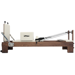 Reformer de Pilates Comercial con Marco de Madera de Nogal, Modelo Personalizable OEM/ODM AM-200R para Estudios de Pilates - Product Image 2