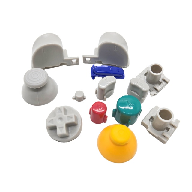 1 Set 13PCS Buttons for Gamecube Controller Button Kit for NGC Gamepad Replacement