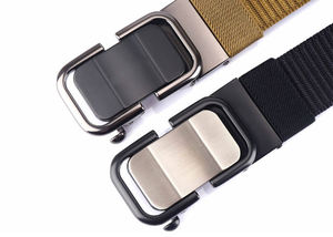 حزام رجالي من القماش بإبزيم أوتوماتيكي من المصنع مباشرة - Product Image 5