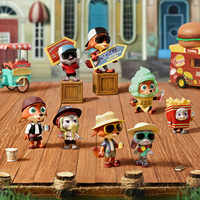 Caja Sorpresa Original MINISO Zootopia Disguise Partner Series, Figuras de Anime de Moda, Caja Misteriosa Coleccionable