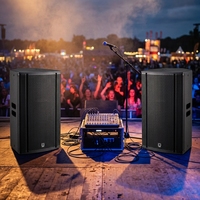 Haut-parleur actif professionnel à gamme complète de 15 pouces TH415P pour moniteur de scène de théâtre réunion d'église voix supplémentaires utilisation en extérieur