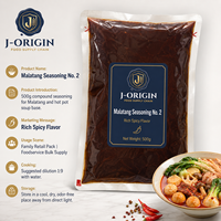 500g Assaisonnement Chinois Épicé de Chongqing pour Malatang, Base de Soupe Hot Pot, Assaisonnement Composé, Pâte d'Arachide, Huile Végétale, Diluer 1:9