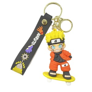 อะนิเมะ อุจิวะ นินจา ปั่นจักรยาน สำหรับพวงกุญแจพลาสติกน่ารัก ของขวัญสำหรับผู้ชายและผู้หญิง รุ่น A-009 - Product Image 3