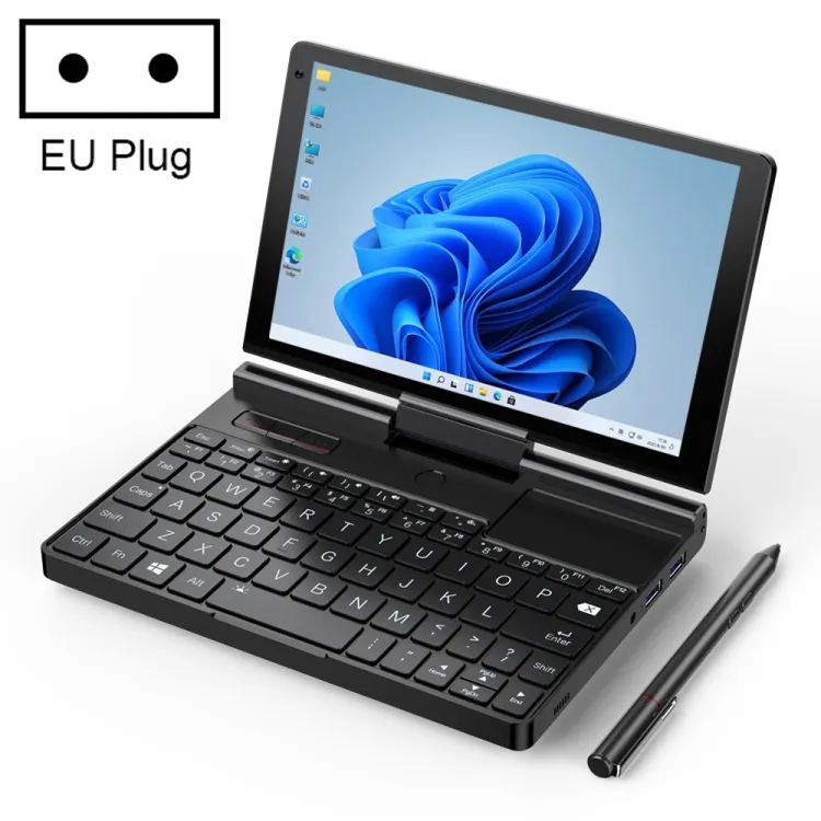 Venda quente Original GPD Pocket 3 Mini Laptop 8.0 polegadas 16GB + 1TB Windows 10 Casa Intel Core i7-1195G7 Quad Core até 5.0Ghz