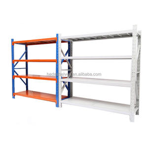 מדפי ערימת אחסון פלדה תעשייתית מדפי מתכת מדפי מוסך מחסן - Product Image 2