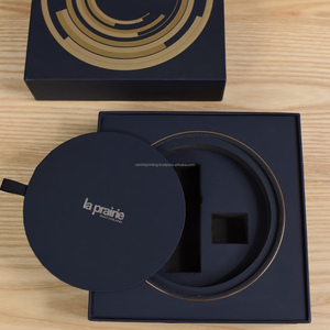 กล่องของขวัญผลิตภัณฑ์ดูแลผิวแบบแข็งพร้อมฝาปิดปั๊มด้วยการปั๊มด้วยความร้อนโลโก้ EVA - Product Image 5