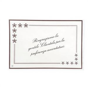 ถาดกระดาษเคลือบกันไขมัน ย่อยสลายได้ ปลอดภัยสำหรับสัมผัสอาหาร ขนาด 250x370 มม. ขอบเรียบ จำนวน 1000 ชิ้น สำหรับใส่จาน ชาม - Product Image 1