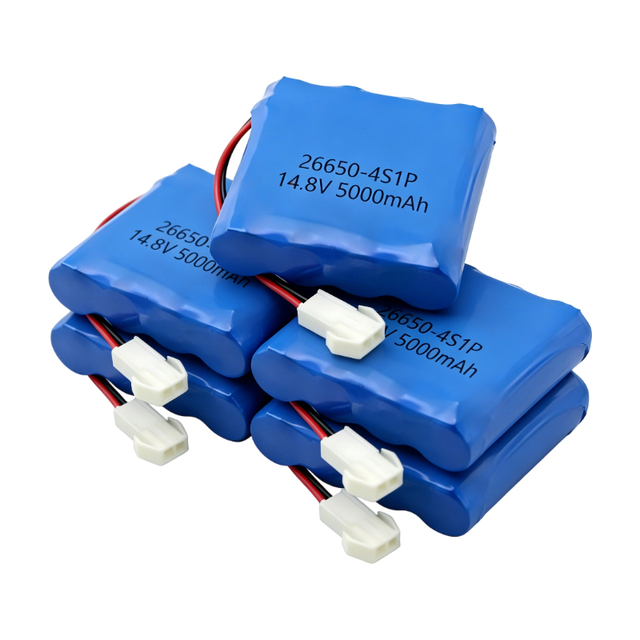 Wholesale Good Price 26650 Cell 4S1P 4000mAh 5000mAh Li-Ion Batteries Pack 14.8V with 500 Cycles for Portable Power Station Bank