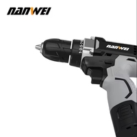NANWEI prix d'usine perceuse électrique portable 21V perceuse électrique au lithium perceuses sans fil pour usage domestique