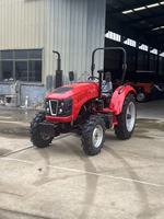 Tracteur à quatre roues motrices de 50 à 60 chevaux, adapté aux fermes et aux jardins, complet avec accessoires