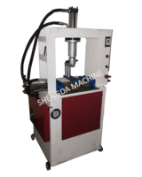 Nouvelle machine de presse à semelle pneumatique en PVC SD-709N avec technique de pressage latéral de semelle de pantoufle EVA