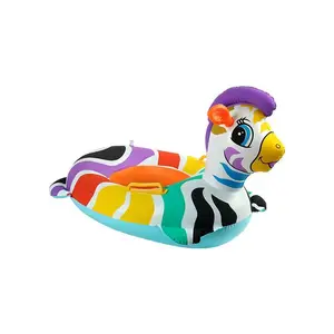 Boys Girls Cartoon Pattern Water Sports Swim Seat Ring Pool Floater Baby Inflatable Animal Kids Swimming Ring