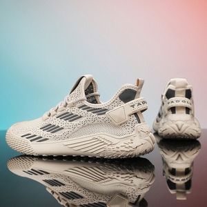 Men's <b>shoes</b> Summer breathable mesh <b>shoes</b> casual running Stylish outdoor sports <b>shoes</b> trendy design suitable for heightening - Product Image 2