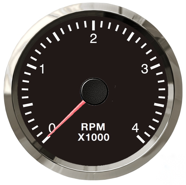 Marine Boat Tachometer Gauge With Hour Meter Boat Rpm Tachometer 4000rpm 8000rpm