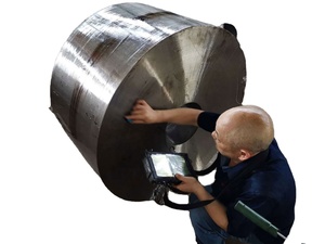 Oem Factory Trunnion Wheels Rodillo de soporte de horno rotativo y Conjunto de eje de rodillo para secadores de tambor rotativo - Product Image 2