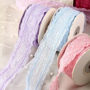 ริ<span class=keywords><strong>บ</strong></span><span class=keywords><strong>บ</strong></span>ิ้นผ้าโปร่งบางขอ<span class=keywords><strong>บ</strong></span>แต่งระ<span class=keywords><strong>บ</strong></span>ายสำหรับแต่ง<span class=keywords><strong>ผม</strong></span>ตะเข็บหยัก100หลา50หลา - Product Image 1