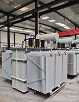 Transformateur à huile hermétique triphasé 11kV 33kV 500kVA 1000kVA à bobinage en cuivre, pour distribution extérieure