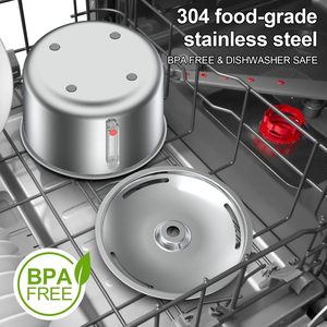Distributeur d'eau automatique pour chat en acier inoxydable 2026, entièrement transparent/blanc, alimentation par charge, pour extérieur, 800g - Product Image 4