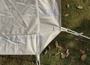 Tente <span class=keywords><strong>de</strong></span> camping à chevrons personnalisable <span class=keywords><strong>cabine</strong></span> familiale <span class=keywords><strong>de</strong></span> luxe en plein air maison 4 saisons tente <span class=keywords><strong>cabane</strong></span> en toile imperméable - Product Image 4