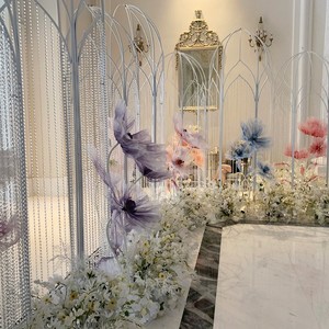 Nouvel Arrivage Décoration de Mariage Ciel Étoilé Fleur de Soie Vitrine Fleurs Artificielles - Product Image 6