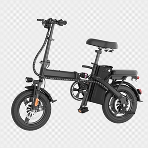 Vélo Électrique Pliant USA en Gros avec Batterie au Lithium 350W 48V, Pneus Tubeless 14 Pouces, Moteur Arrière Électronique pour Adultes E14 Elec - Product Image 4