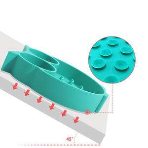 Hot selling pet feeding bowl suction cup pet silicone pet slow fixed anti-choking cat licking <b>pad</b> suction cup anti-choking - Product Image 5
