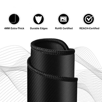 Tapis de souris et de clavier XXL personnalisés en caoutchouc, tapis de bureau en tissu imperméable, tapis de souris de jeu et de sublimation de haute qualité, personnalisables