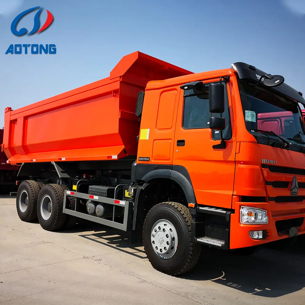 50 Ton 20 Ton Truk Sampah Dump Truck Trailer untuk Ekspor Kualitas Tinggi Trailer Semi Dump untuk Dijual