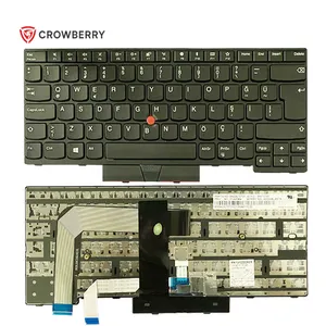 土耳其热销笔记本电脑键盘联想IBM Thinkpad T470 T480笔记本电脑键盘，带指向和框架黑色