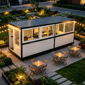 Casa Contenedor Plegable de 20 pies para Exteriores, Instalación Rápida en 30 Minutos, Cabina Reutilizable para Múltiples Escenarios: Oficina, Glamping, Refugio de Emergencia - Product Image 2