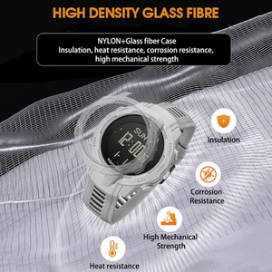 Nouvelle montre de plein air en fibre de carbone NORTH EDGE VERTICO 2024 avec altimètre intégré, étanche 50M, montre intelligente de sport tactique VERTICO - Product Image 6