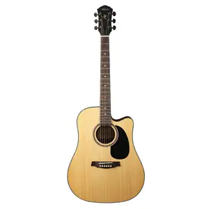 Acemi gitar tam boy 41 klasik akustik elektrikli pikap gitar orijinal Kapok SD-222 SD-222C