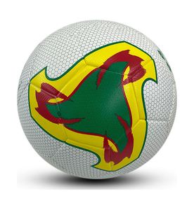 <span class=keywords><strong>Nouveau</strong></span> Ballon de Football Officiel Professionnel Taille 5 en PU avec Impression Couleur – Modèle Coloré - Product Image 1