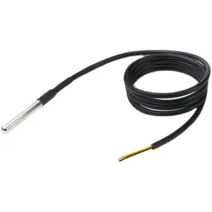 1m 2m, 3m 5m waterproof cable ds18b20 Digital Temperature Sensor cable long Probe 100cm 200cm 300cm 500cm
