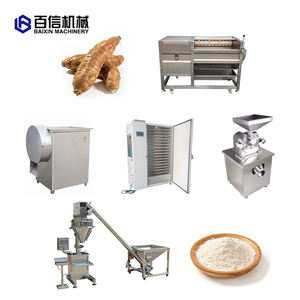 Línea de producción de harina de pan de yuca Suministro de fábrica Máquina de procesamiento de harina de yuca Máquina de línea para hacer harina de yuca - Product Image 1