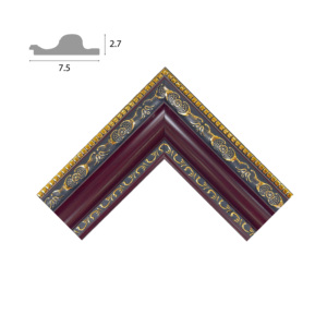 Wholesale OEM Custom PS Polystyrene Picture <b>Frame</b> Moulding Wide Border American Style Extra <b>Large</b> Decorative <b>Frame</b> Supplier - Product Image 6
