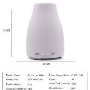 Diffuseur d'arômes ultrasonique créatif de 120 ml avec contrôle de la lumière et de la brume pour la maison et le bureau - Product Image 3