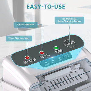 Ice <span class=keywords><strong>Maker</strong></span> máy xách tay tự động điện hộ gia đình mini ICE <span class=keywords><strong>Maker</strong></span> Ice máy làm với xách tay - Product Image 3