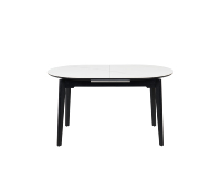 Vente en gros Céramique italienne moderne Extensible Mobilier de chambre de meilleur style Pieds en métal Table de salle à manger avec dessus en pierre frittée pour la maison